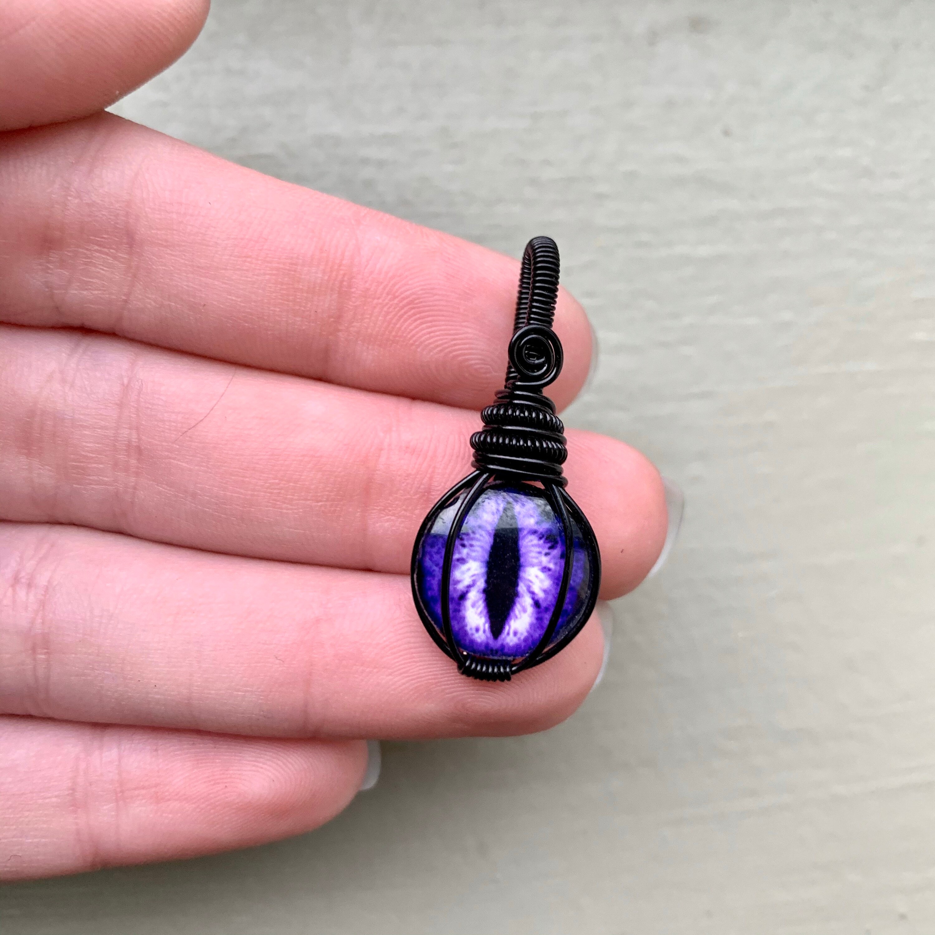Build Your Own Dragon Eye Necklace Dragon Jewelry Blue Cat Etsy