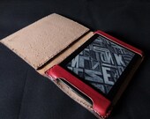 Kindle Paperwhite British Leather Case - side flap READY TO POST