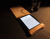 Kindle Paperwhite Case - made from genuine European cowhide Leather - vertical flap