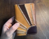 Moleskine Pocket Notebook Journal with Patchwork Leather Cover READY TO POST Refillable and long lasting. Pockets for extra notes.