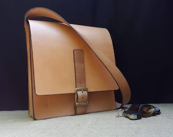 Shoulder Bag for Men and Women - Durable and Tough British Leather