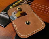 Pick/Plectrum Pouch Leather Case