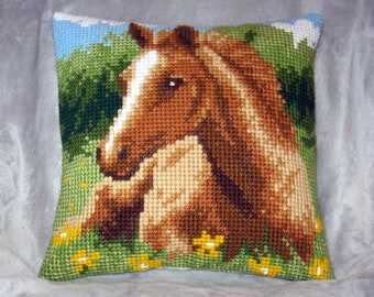 Blaze the Horse Quickpoint Pillow