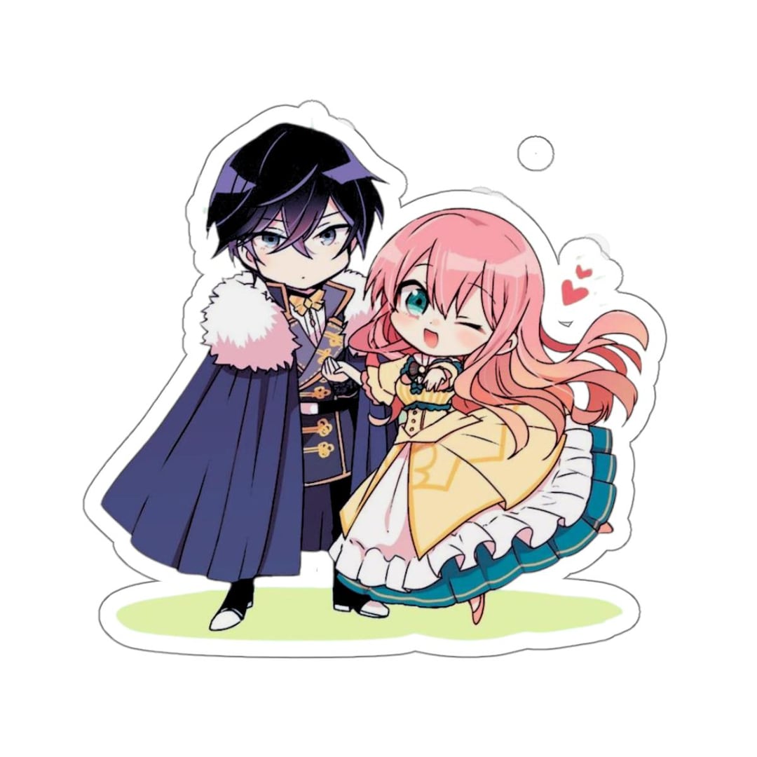 7th Time Loop Rishe and Arnold Kawaii Manga Anime Sticker - Etsy