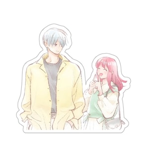 Yuki and Itsuomi Manga Cute Sticker