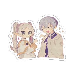 Elf and Himmel Friendzone Manga Cute Sticker