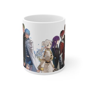 Elf Friends Anime Manga Cute Anime White Mug -  Mug 11oz