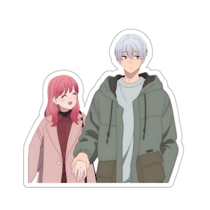 Yuki and Itsuomi Manga Cute Chibi Sticker