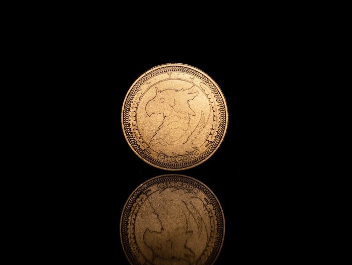 Chocobo Sam Inspired Coin Cosplay Prop Final Fantasy VII