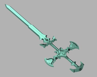 League of Legends Viego's Zweihander/Blade of The Ruined King STL Files