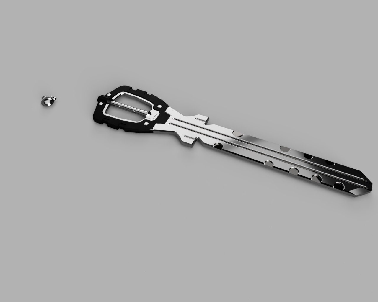 ねこ　リクのキーブレード リクのソウルイーターって、実はキーブレードじゃなくて、闇で作