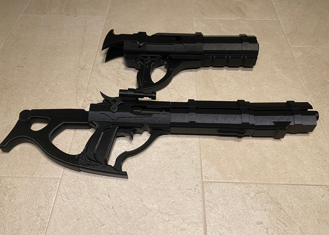 Rufus Shinra Rifle Cosplay Prop Kit Inspired by Final Fantasy - Etsy