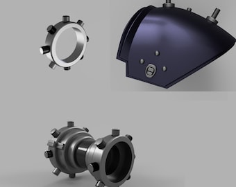 Cloud Cosplay Armor Set Inspired by Final Fantasy VII Remake STL files