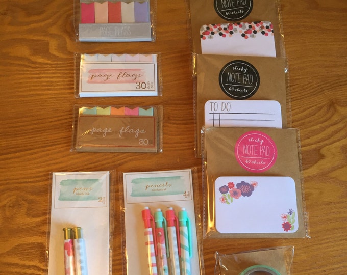 Planner Accessories Kit Etsy UK