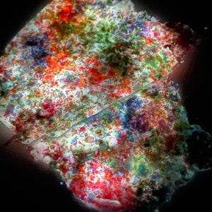 Fantasy Flake, Flocken Glitter, Flocken-Inlay, irisierende Flocken,