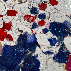 Fantasy Flake, Flocken Glitter, Flocken-Inlay, irisierende Flocken,