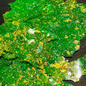 Fantasy Flake, Flocken Glitter, Flocken-Inlay, irisierende Flocken,
