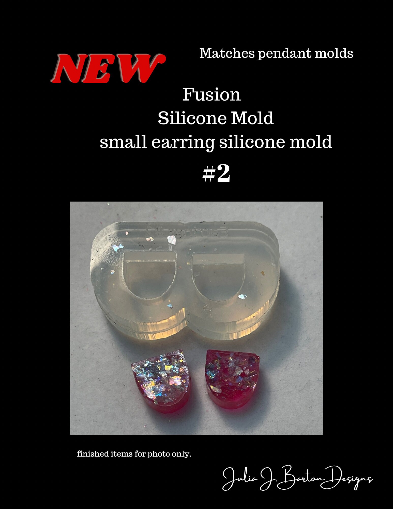 Fusion earring silicone mold, New Bestseller, resin earring mold, designer mold, diy resin jewelry mold, resin mold