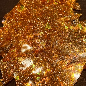 Fantasy Flake, Flocken Glitter, Flocken-Inlay, irisierende Flocken,