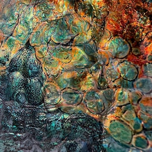 Fusionsfilm illusionsark, skimrande färgskiftande konstark för harts, smycken, glas, glasögonbågar, hantverk, tidskrifter, dekor