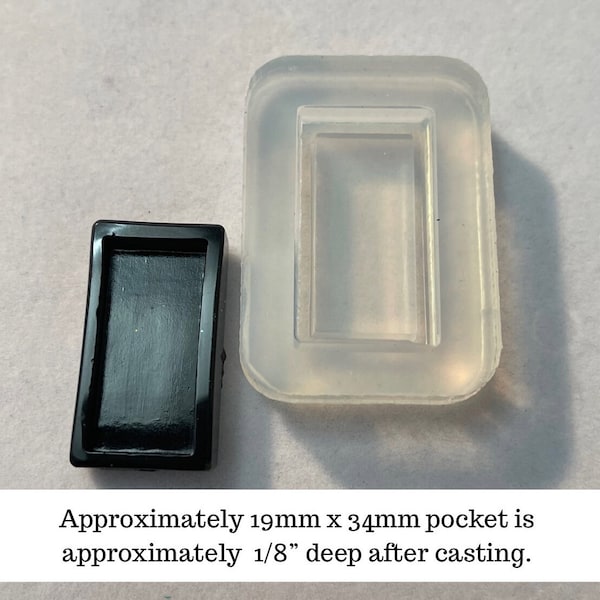 Nuevo molde de silicona para copa de bisel, molde de copa de bisel Fusion, molde de bisel de resina.