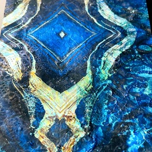 Illusion  Fusion Film,Top Seller,Designer Inlay, Iridescent Film, faux dichroic film, artisan inlays, Inlay for resin art,mixed media