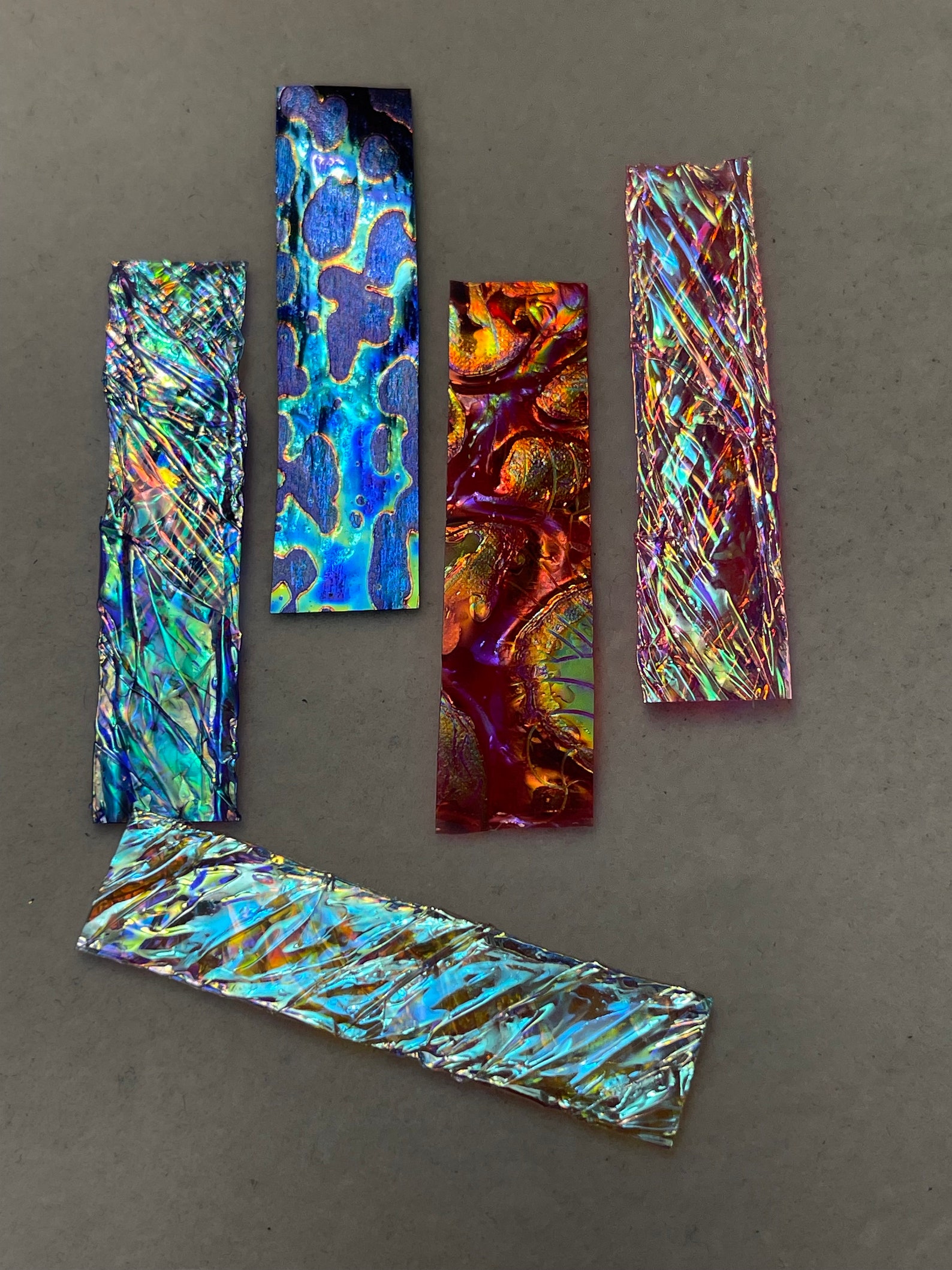 New Version Style 2 Fusion Film Uno Inlay, Iridescent Inlay,faux ...