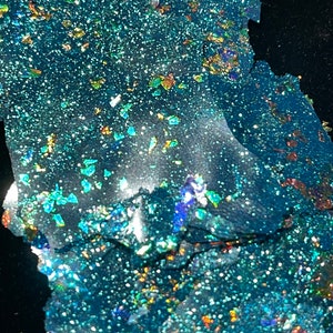 Fantasy Flake, Flocken Glitter, Flocken-Inlay, irisierende Flocken,