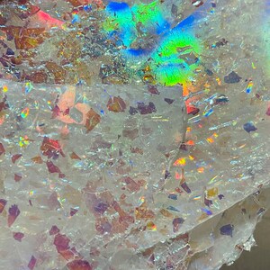 Holographic Fantasy Flake, Flake Glitter, Flake Inlay, Iridescent Flake ...