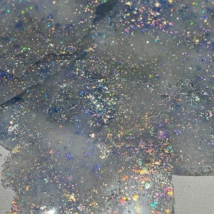 Fantasy Flake, Flocken Glitter, Flocken-Inlay, irisierende Flocken,