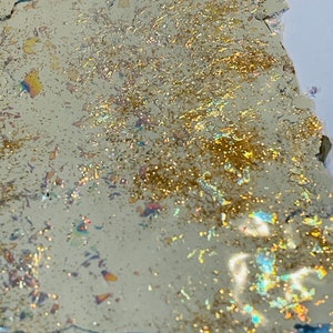 Fantasy Flake, Flocken Glitter, Flocken-Inlay, irisierende Flocken,