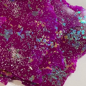 Fantasy Flake, Flake Glitter, Flake Inlay, Irisierende Flake,