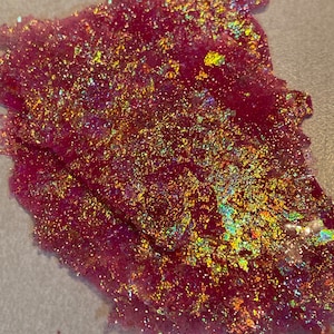 Fantasy Flake, Flake Glitter, Flake Inlay, Irisierende Flake,