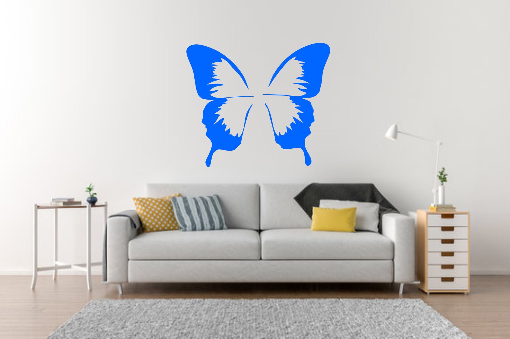 Butterfly Wings Wall Decal: Home Decor Sticker 0123 - Etsy