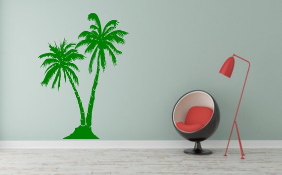 Sticker Deco Palm Trees Ref 499-16 Dimensions Wall Sticker Sticker Deco Palm Trees Ref 499-16 Dimensions Wall Sticker