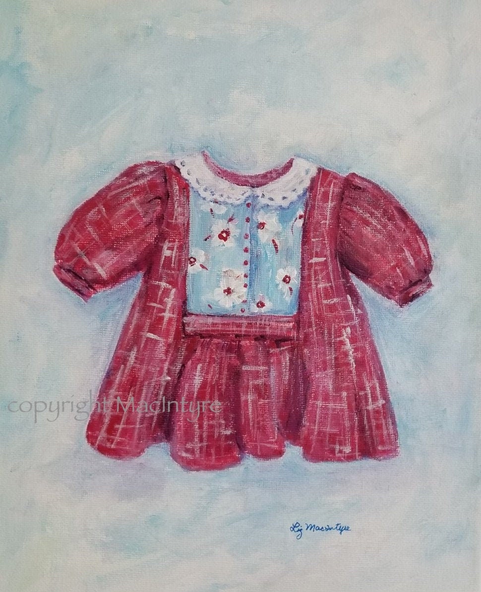 baby frock painting designs