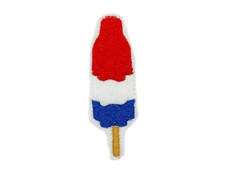 Ice Cream Felties, Ice Cream Felts, Patriotic Felties, Patriotic Felts, Patriotic Embellishment, Patriotic Applique, July 4th Felties