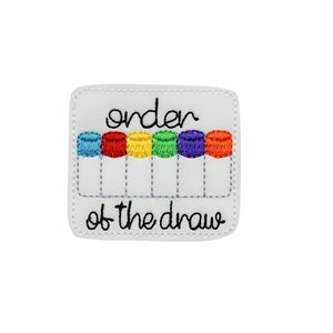 Order of the Draw Feltie