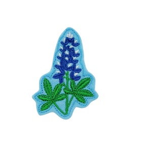 Blue Bonnet Feltie, Flower Feltie, Texas Felties, Floral Felties, Blue Felties, Summer Felties, Spring Felties, Southern Felties