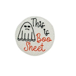 Halloween Felties, Glitter Vinyl Felties, Glitter Felties, Ghost Felties, Fall Felties, Autumn Felties, Ghoul Felties, Funny Felties
