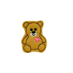 Bear Felties, Bear Felts, Bear Accessories, Bear Embellishments, Bear Appliques, Baby Felties, Baby Felts, Baby Appliques, Embroidered Bears