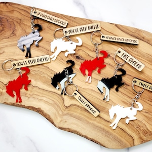 Bronco Keychain / Buck Buck Bronco / Bronco Sport