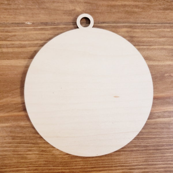 Round Ornament cutout / Sign making Supply / DIY craft