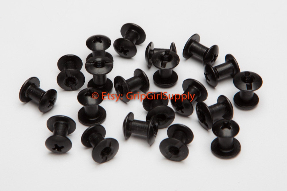 Kydex Holster Eyelets - (#6-6 Length) - (3/16 in. Diameter) - (Black  Coated) - (100 Pack) - (USA Made) - Kydex Rivets for DIY Holster and Sheath  Making Black - #6-6 (3/16)