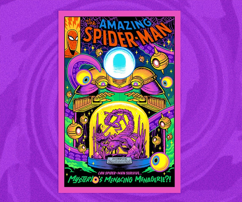 Mysterio's Menacing Menagerie Giclee Poster image 1