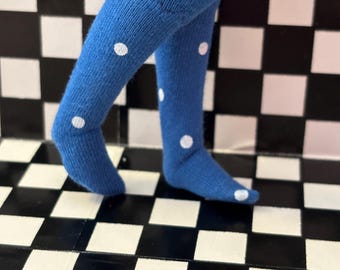 Blue Polkas Blythe Socks
