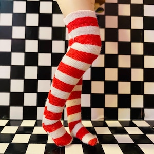 Red Stripes Blythe Socks
