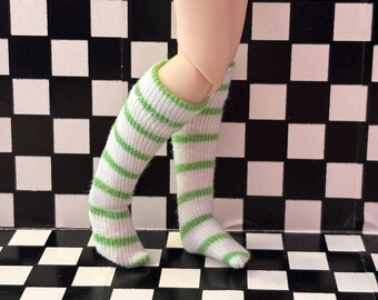 Green Stripes Blythe Socks