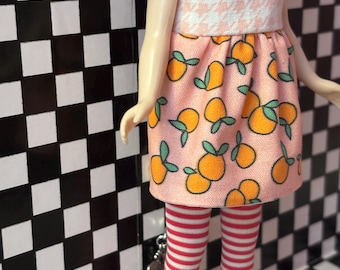 Vestido Blythe de naranjas