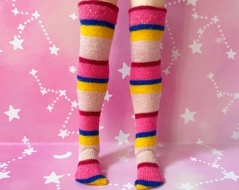 Striped Candy Blythe Socks